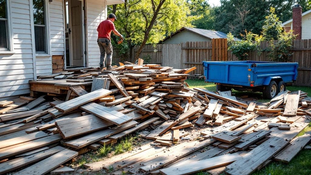 DIY Deck Removal: First-Time Renter